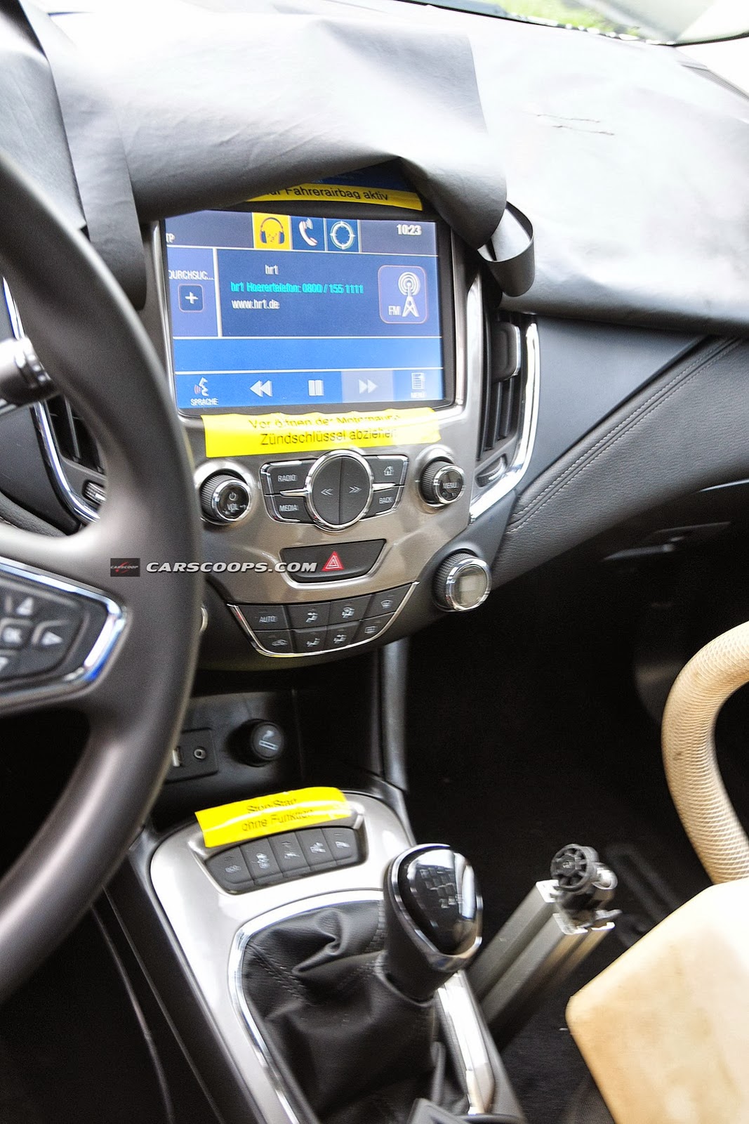 2015 Chevrolet Cruze - интерьер прототипа