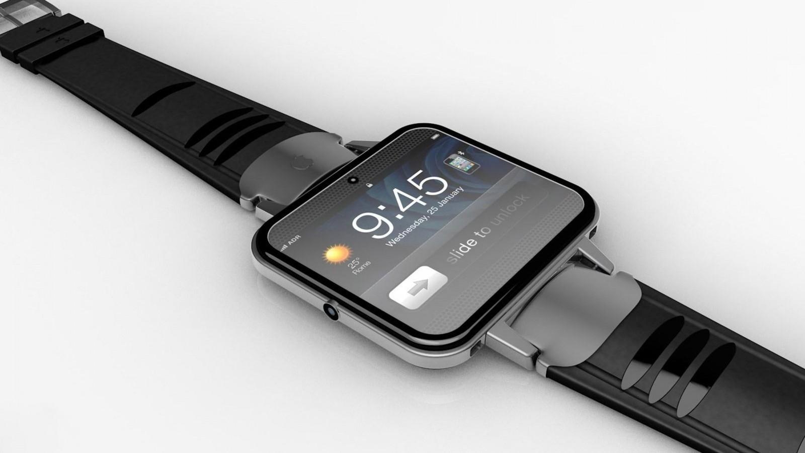 Один из фановских концептов iWatch