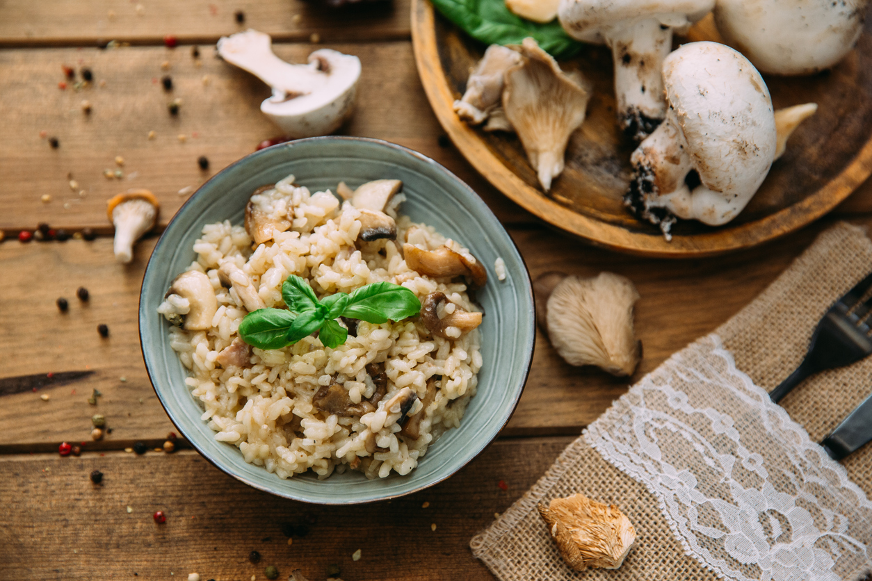 Pour Over Mushrooms And Serve