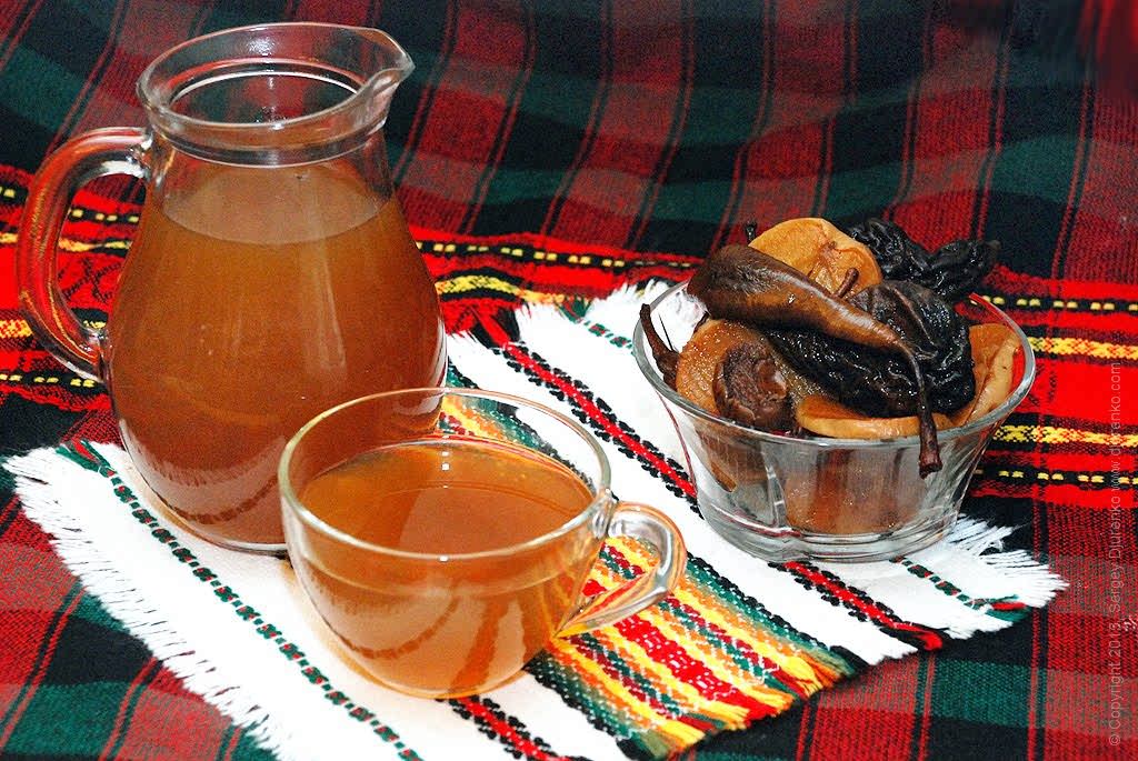 Узвар из сухофруктов рецепт