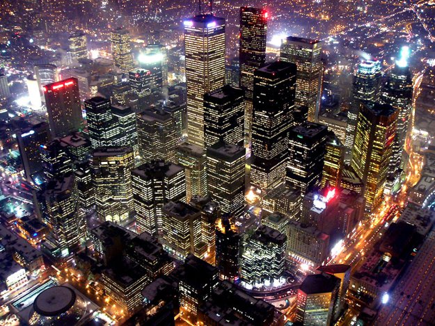 Города с высоты птичьего полета