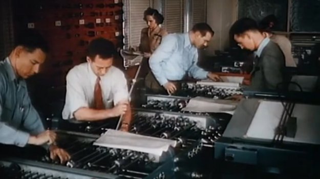 Компьютеры 65 лет назад (ВИДЕО)
