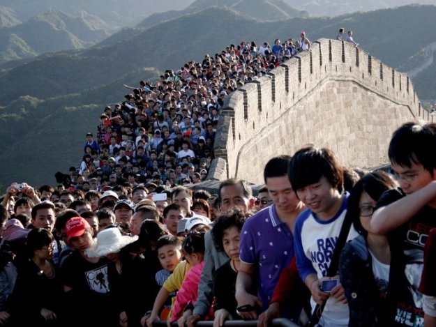 Фотографии, которые в очередной раз доказывают, что китайцев очень много