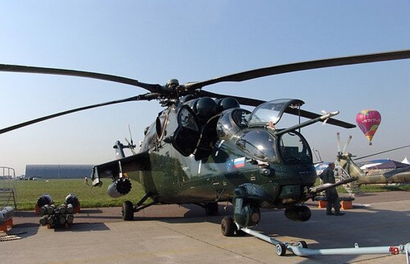 Новый русский боевой вертолет