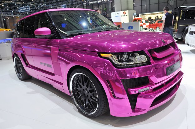 ����� ������� ����� ��������� Range Rover � ����