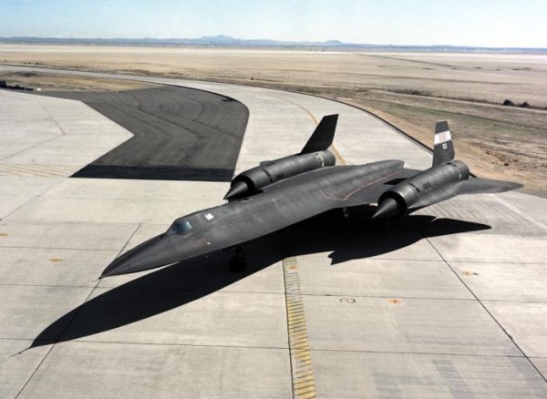 Самый быстрый самолет в мире SR-71