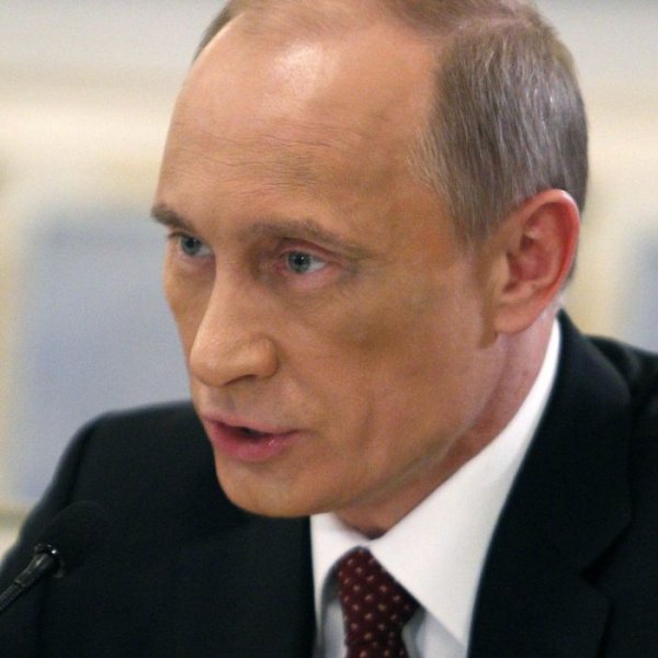 Синяк у Путина