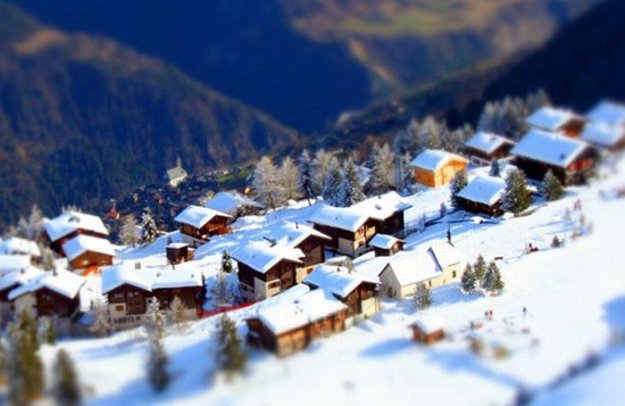 Tilt-Shift фотография Tilt-Shift фотография