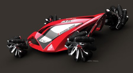 Гоночные автомобили будущего - Los Angeles Design Challenge