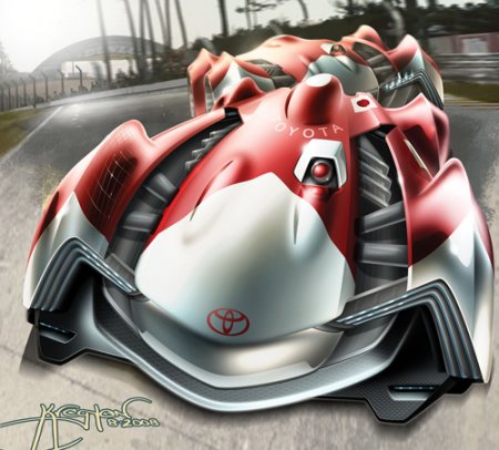 Гоночные автомобили будущего - Los Angeles Design Challenge