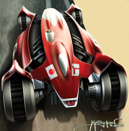 Гоночные автомобили будущего - Los Angeles Design Challenge