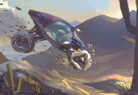 Гоночные автомобили будущего - Los Angeles Design Challenge