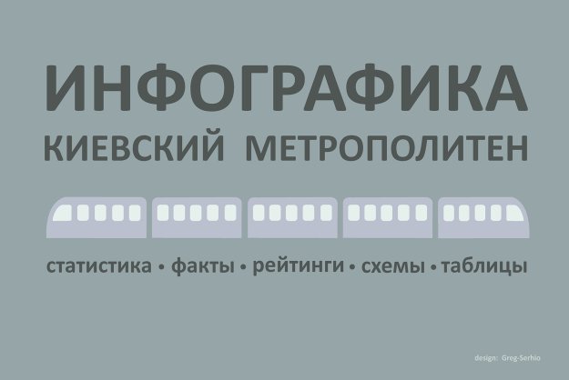 Инфографика по киевскому метрополитену