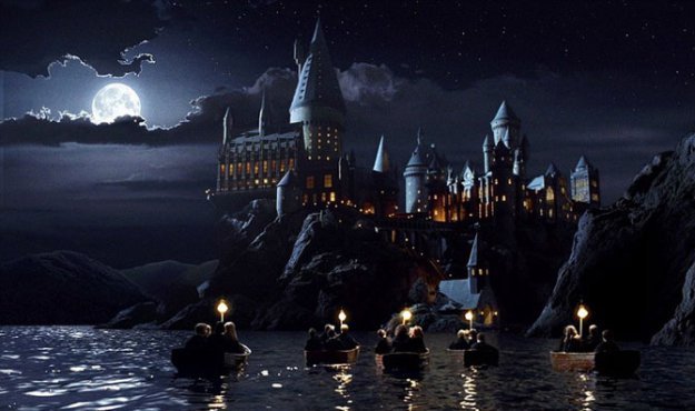 Замок Хогвартс из фильмов о Гарри Поттере