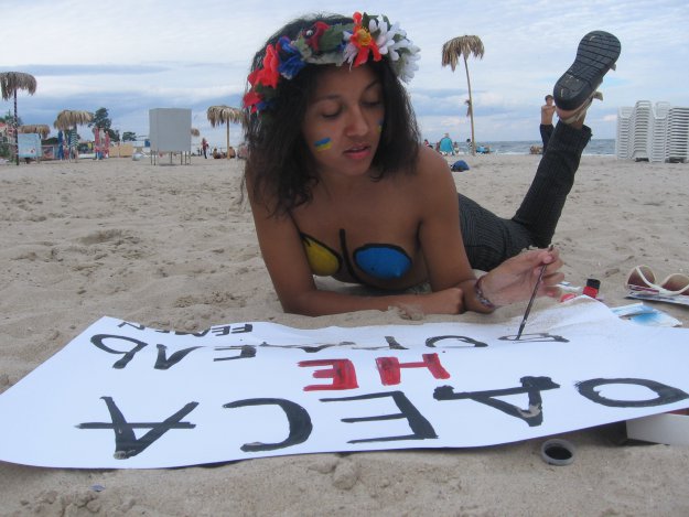 FEMEN в Одессе