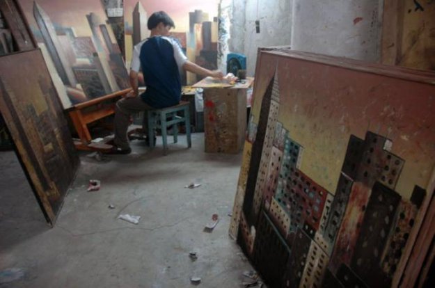 Дафен – город художников в Китае