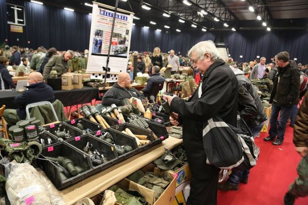 Оружейный рынок в Бельгии