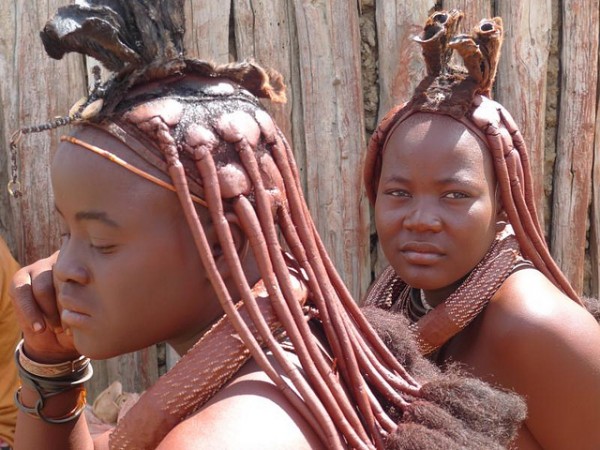 Красавицы племени химба. Намибия, Каоколенд