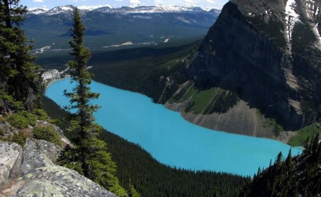 Озеро Louise в Канаде