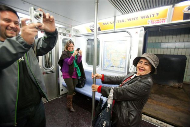 Пранк в Нью-Йоркском метро