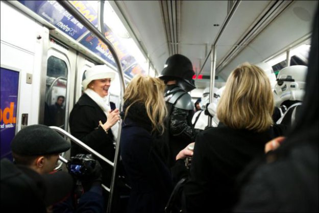 Пранк в Нью-Йоркском метро