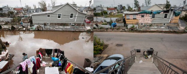 Ураган «Сэнди»: до и после удара стихии