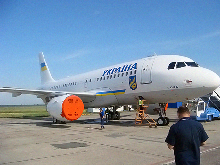 Самолет Януковича