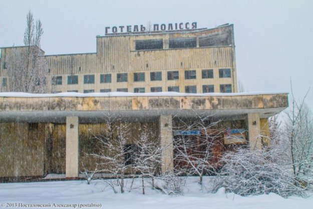 Времена года в зоне отчуждения Чернобыльской АЭС