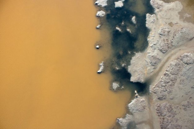 Соляные пруды в заливе Сан-Франциско