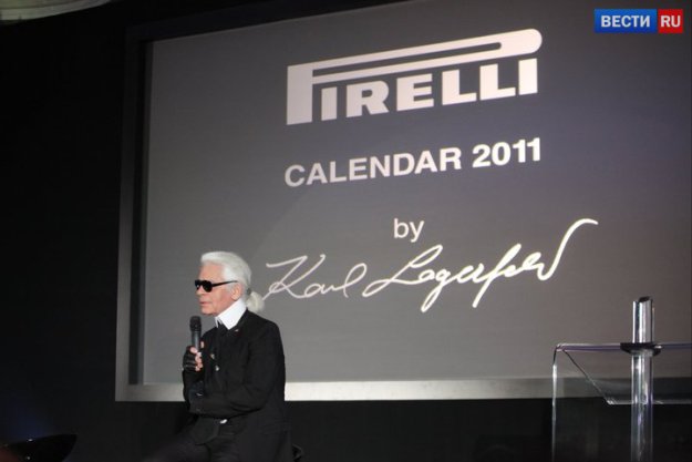 Презентация календаря Pirelli 2011