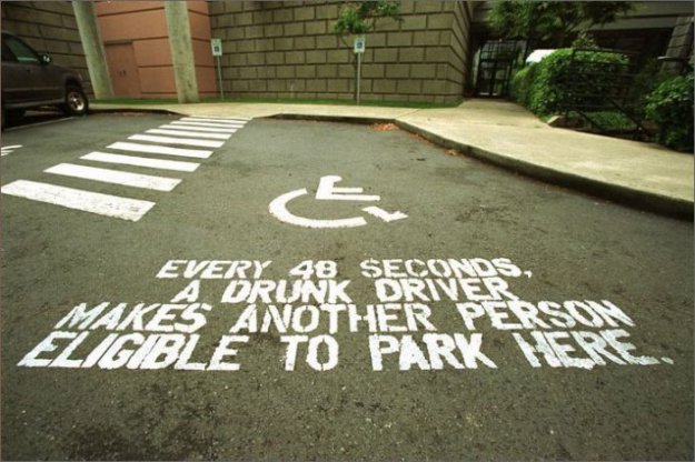 Лучшая реклама на тему вождения под алкоголем