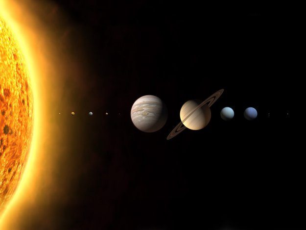 Сравнение планет в нашей солнечной системе