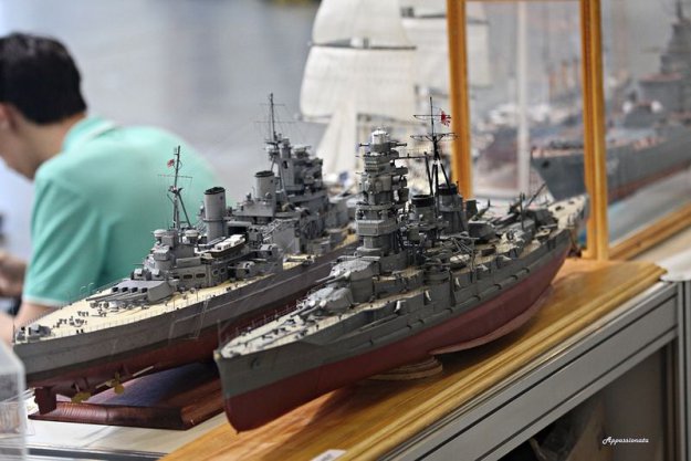 Модели судов на выставке Moscow Hobby Expo 2014