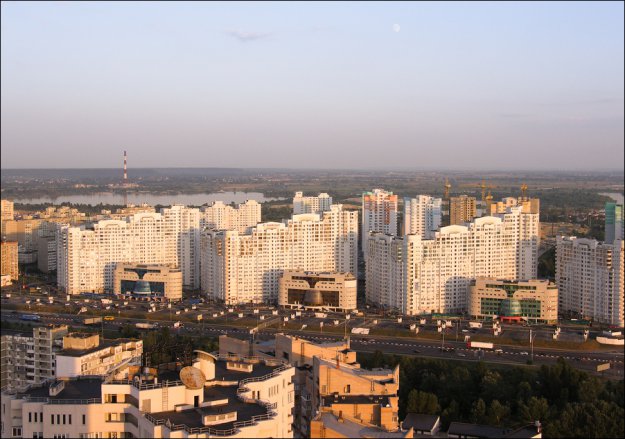 Виды с Осокорков (Киев)