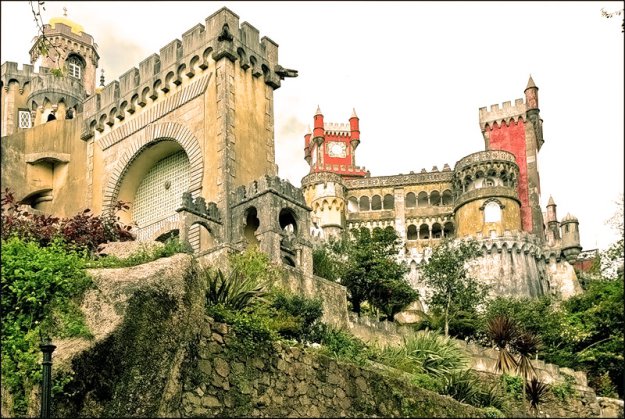 Замок Пена. Синтра, Португалия
