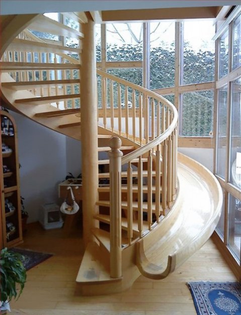 Лестницы необычного дизайна
