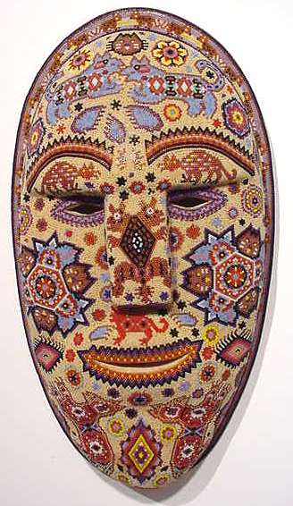 Бисер.Мексиканские маски.