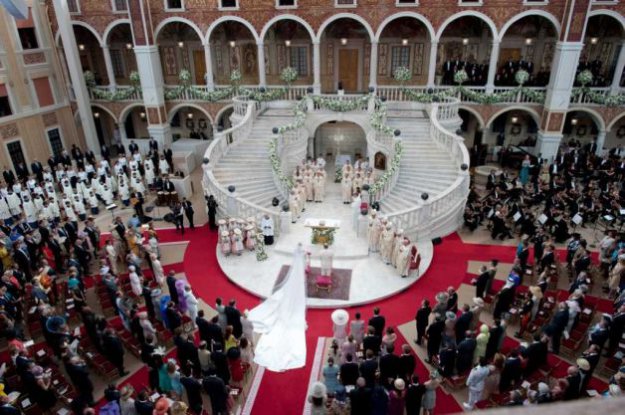 Свадьба принца Монако Альбера ІІ