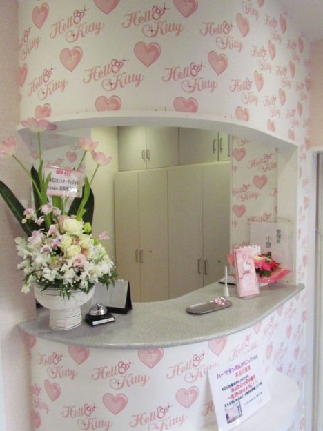 Стоматологический кабинет в стиле Hello Kitty