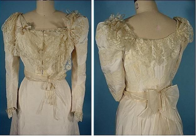 Свадебные платья XIX века