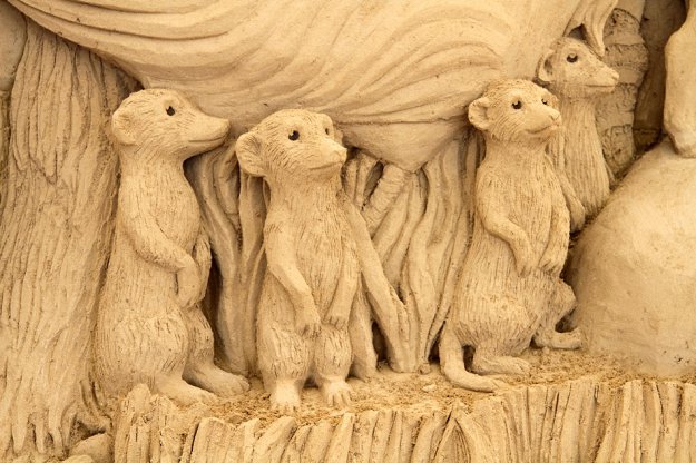 Музей песчаных скульптур. Япония