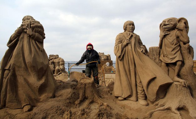 Уэстонский фестиваль песчаных скульптур 2013...
