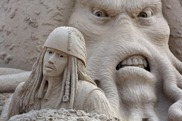 Уэстонский фестиваль песчаных скульптур 2013...