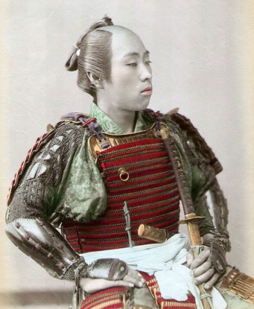 Аутентичные снимки японских самураев