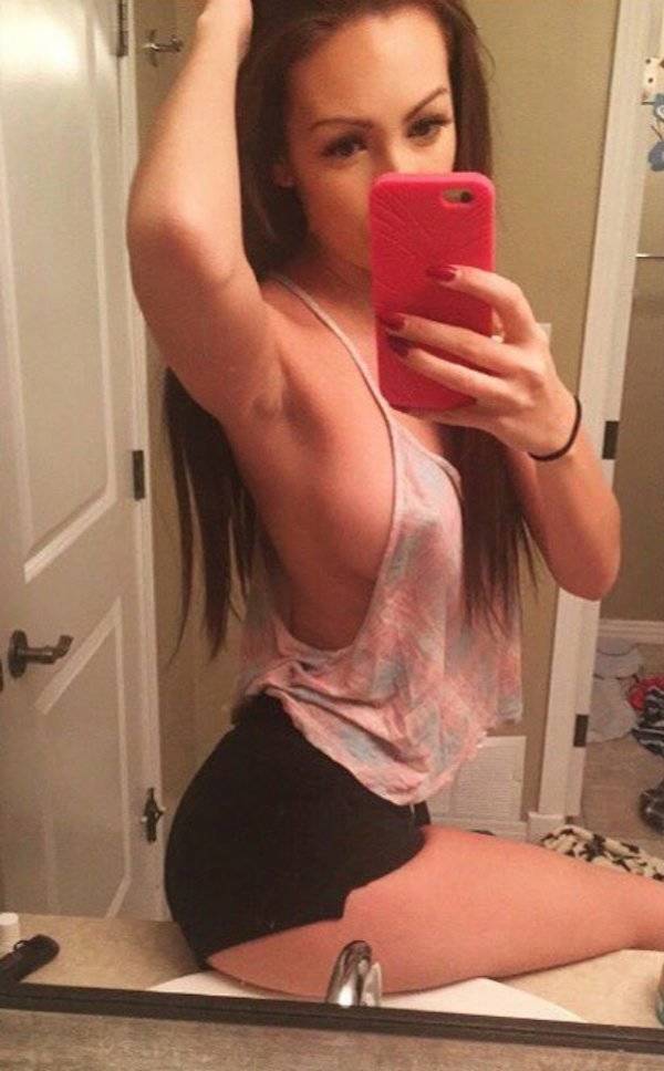 Teen selfie snapchat