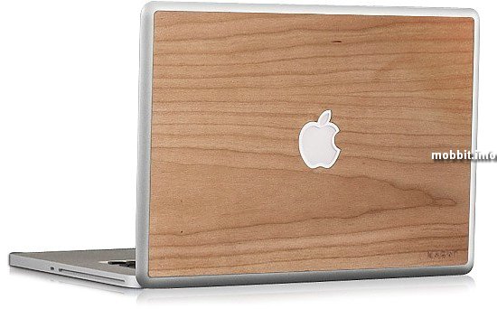 Деревянная отделка для MacBook от компании KARVT