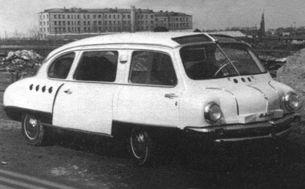 Автомобильные концепты времен СССР