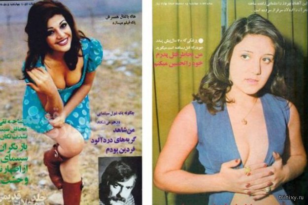 Иранские женщины 40 лет назад