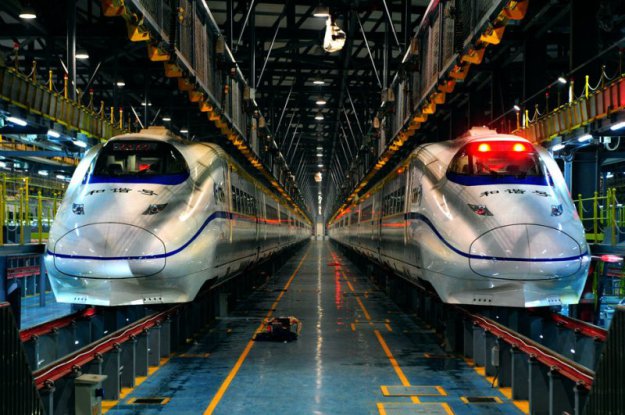 Скоростная железная дорога в Китае