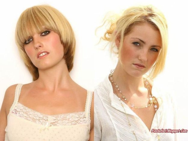 Чудо макияж: до  и после.
